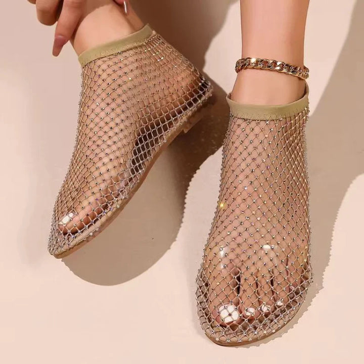 Stella Netted Slip-Ons