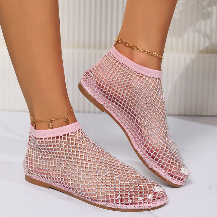 Stella Netted Slip-Ons