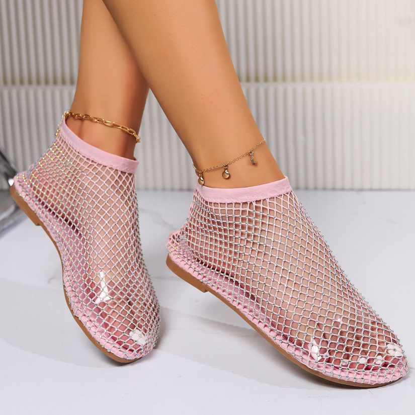 Stella Netted Slip-Ons
