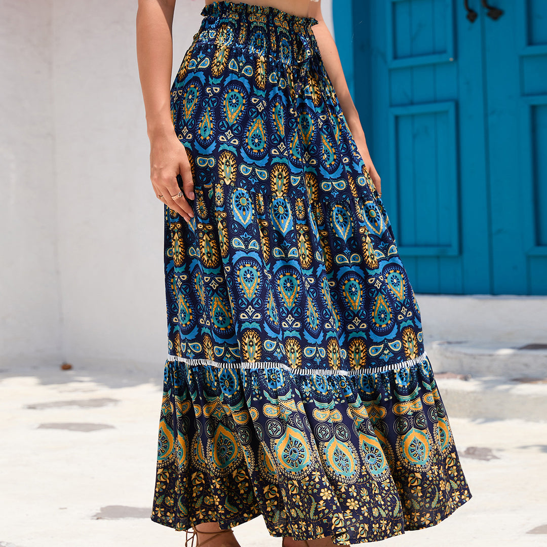 Santorini Sunset Skirt