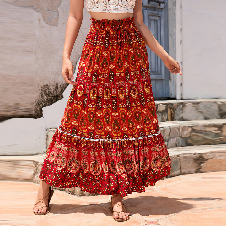 Santorini Sunset Skirt