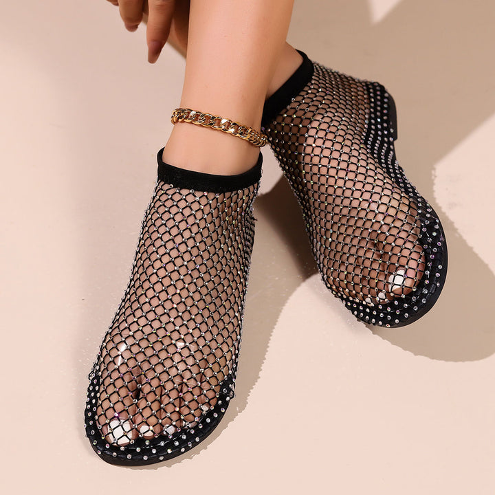 Stella Netted Slip-Ons