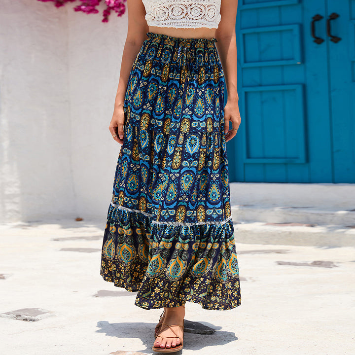 Santorini Sunset Skirt