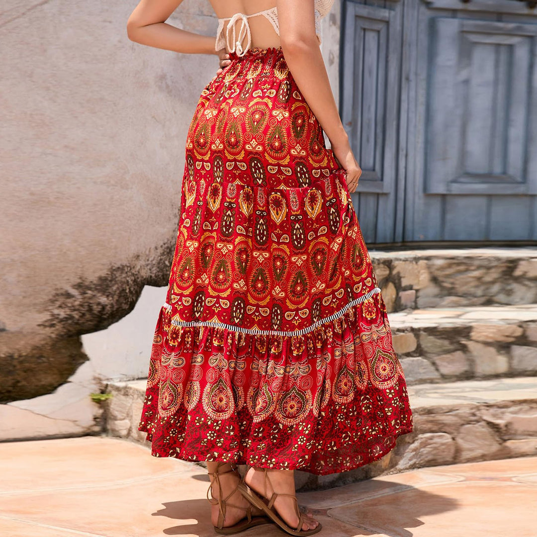 Santorini Sunset Skirt