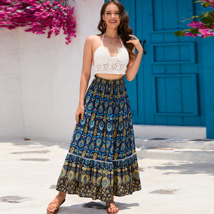 Santorini Sunset Skirt