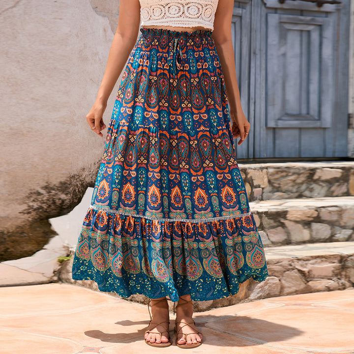 Santorini Sunset Skirt